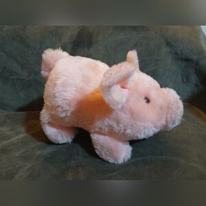 Pudgey the Piglet Moving Walking Oinking Toy Pig - Vintage 1986 Works!